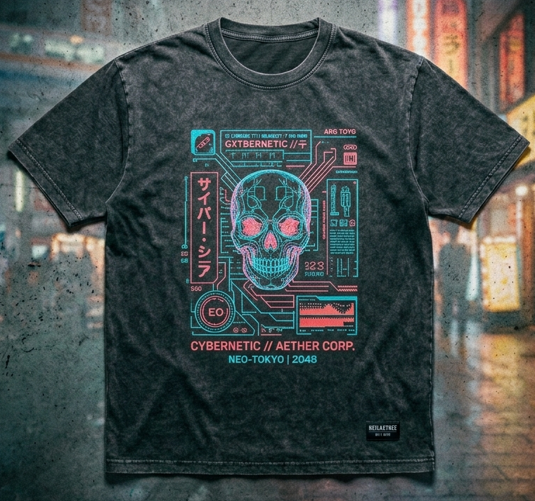 Cyber Graphic Tee