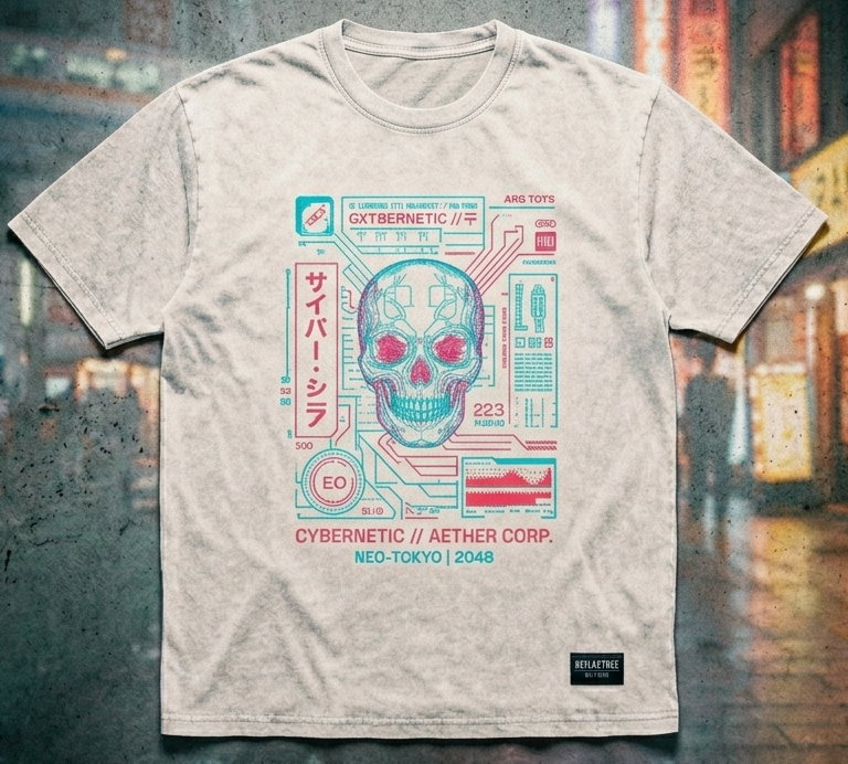 Cyber Graphic Tee